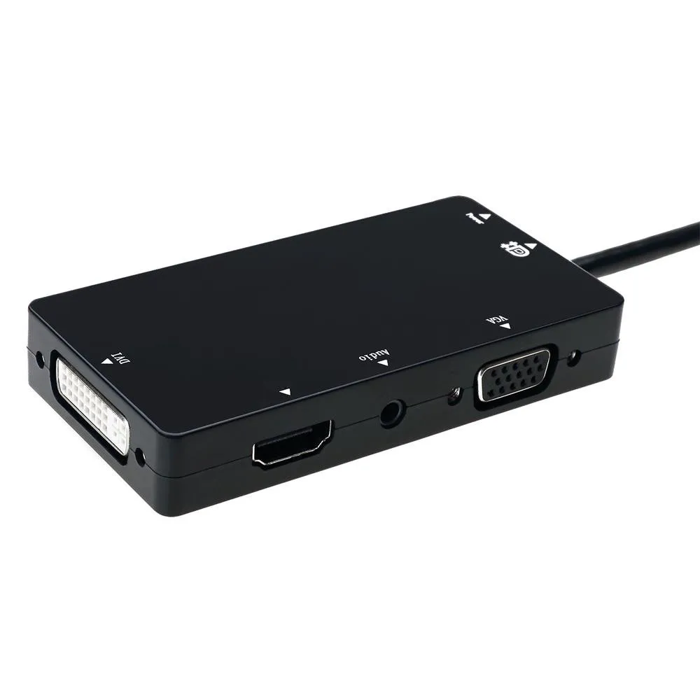 4 в 1 DisplayPort DP к VGA HDMI DVI аудио USB адаптер кабель конвертер для ПК Ugreen Компьютерные
