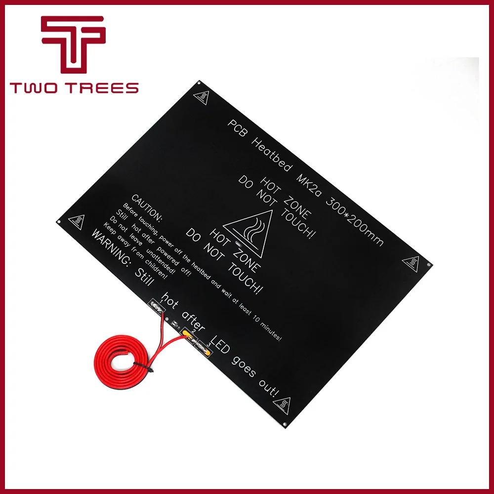 MK2A 300*200*3 0 мм RepRap RAMPS 1 4 PCB алюминиевая тепловая панель + светодиодный резистор