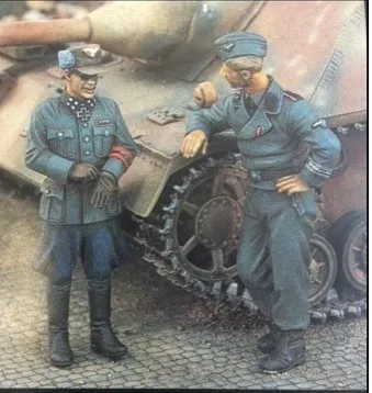 1:35 командировочная и танковая рука 2 человека Группа|world war ii german|german tankwar tank |