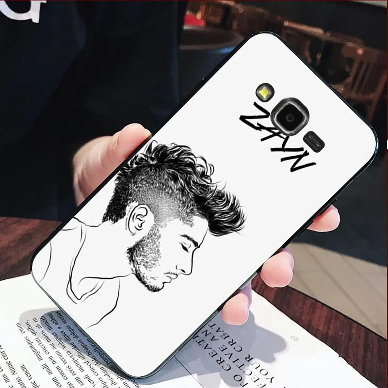 Aiboduo Зайн Малик красивый мальчик чехол для сотового телефона GALAXY J1 j3 j5 j7 2016 крышка