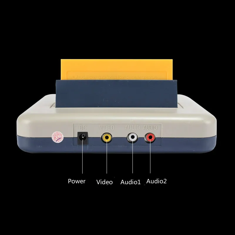 

Cdragon The Video Game Console D30 FC Classic Old Yellow Card Inserted Double Game Handle Red Machine Collection Drop shipping
