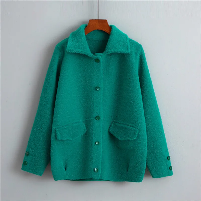 Короткое женское пальто новинка 2019 модная весенняя и осенняя Женская куртка