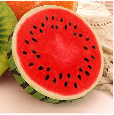 Оригинальная Подушка для спины 3 d с фруктами киви подушка закрепления арбуза