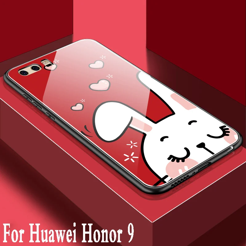 Чехол для Huawei Honor 9 роскошный силиконовый защитный чехол бампер из закаленного