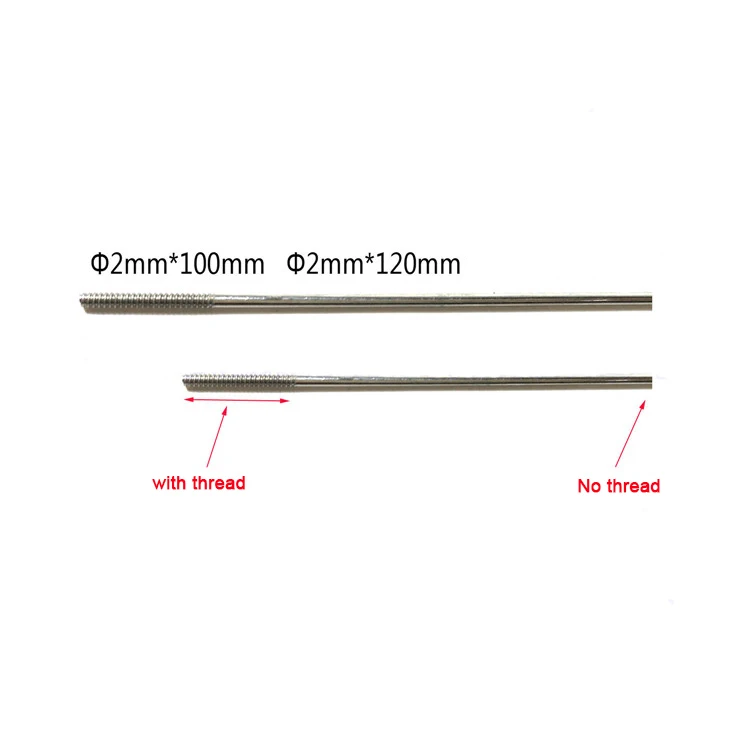 4 шт. M2 M2.5 M3 Push Rod CW / CCW нить для шарового соединения RC самолет Запасная часть|Детали