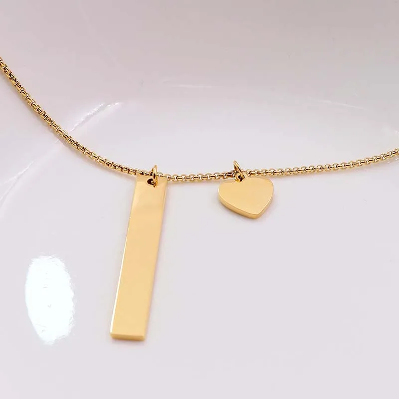 Ожерелья Y &amp R для женщин очаровательное колье из нержавеющей стали в форме