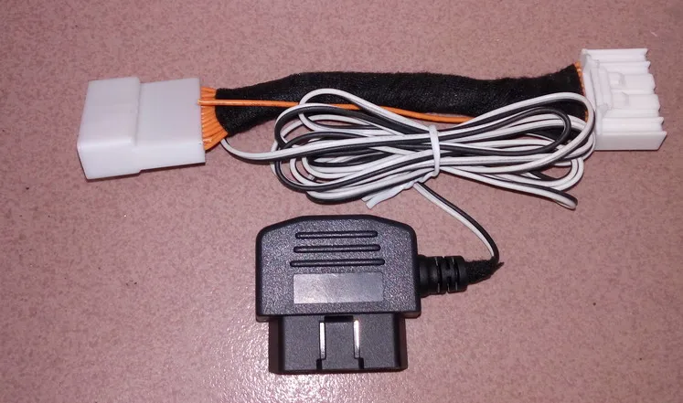 Автомобильный 28 контактный кабель OBD для отображения расхода топлива информация