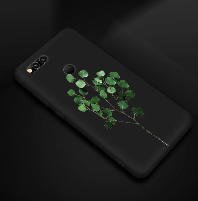 Мягкий силиконовый чехол для huawei Honor 7A Pro 7C 7X, матовый чехол для телефона s для Redmi 5 Plus 5A 6 6A Go, тонкий черный чехол - Цвет: 06