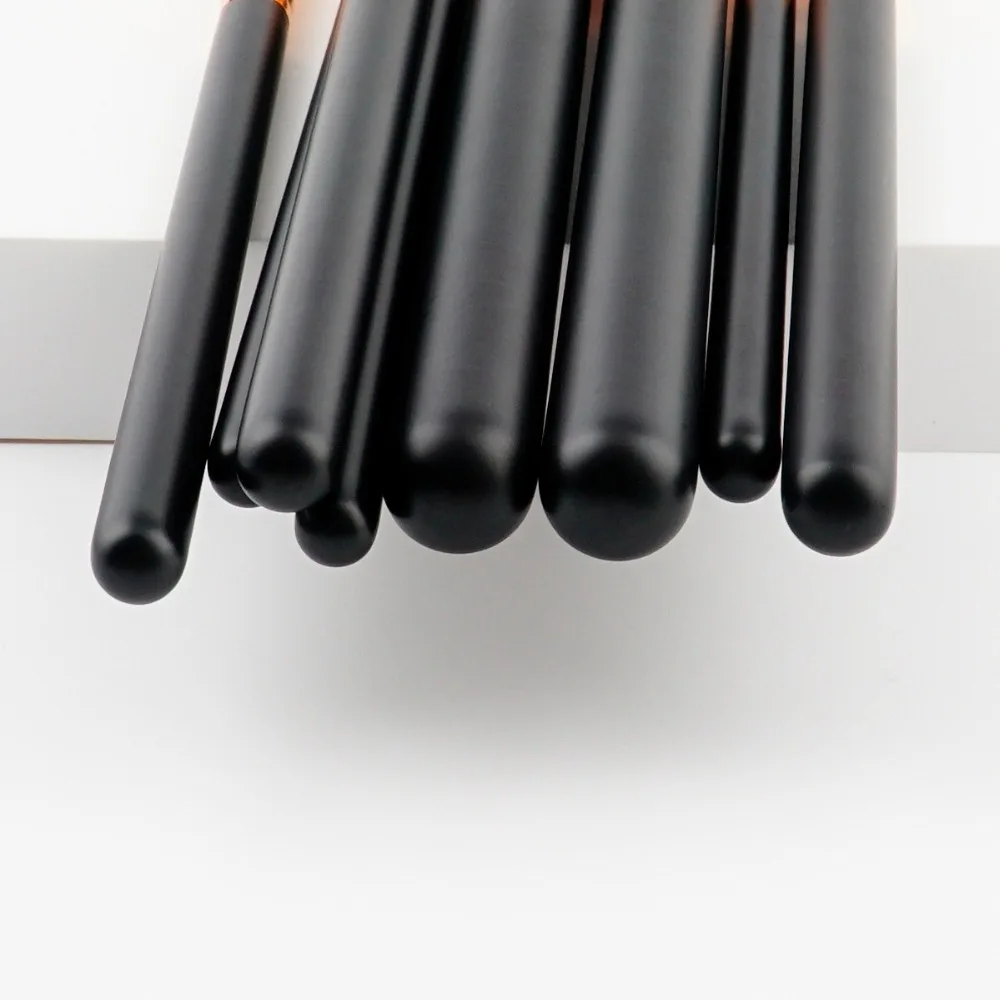 

Black Handle Makeup Brushes Set Foundation Powder Contour Eyebrow Blending Cosmetic Brush Toiletry Kit Make Up Kwasten Dropship