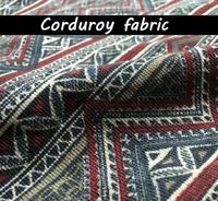 tujia name family wind fashion corduroy fabric diy tailor trouser coat fashionable fabric
