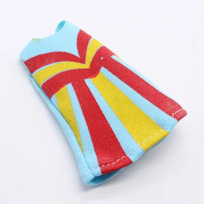 cloth-6 1/12 BJD кукла 15 см золотые волосы девушки куклы 14 суставов тела Обнаженная Bjd кукла случайный один набор одежды одна пара обуви детские игрушки для девочки - Цвет: cloth-6