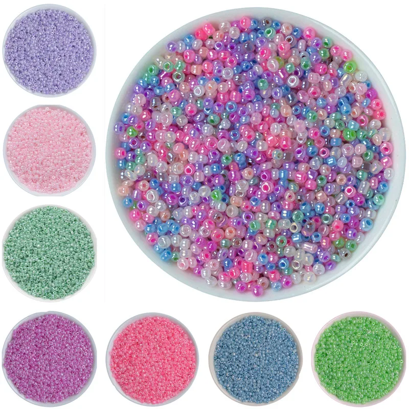 Бусины из чешского стекла 2 мм 1000 дюйма|making materials|seed bead diyczech seed spacer beads |
