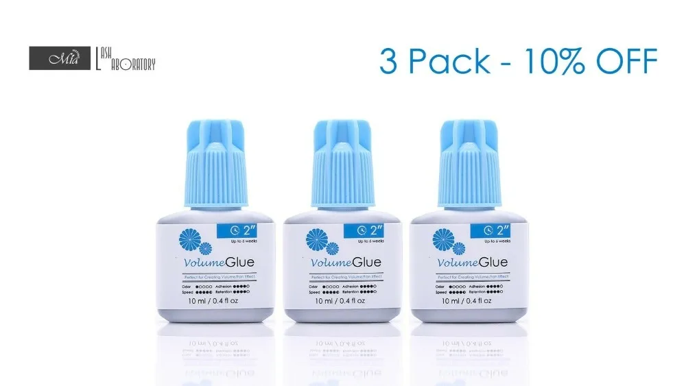 

[3 Set]10ml Mia Volume Fusion Glue Adhesive Russian Volume Eyelash Extension