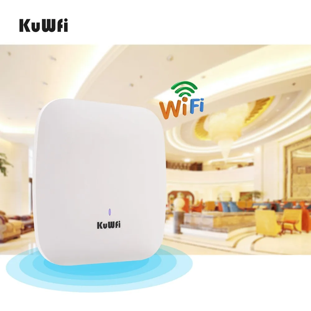 KuWFi 1200 Мбит/с Wifi маршрутизатор Крытый беспроводной потолок точки доступа AP
