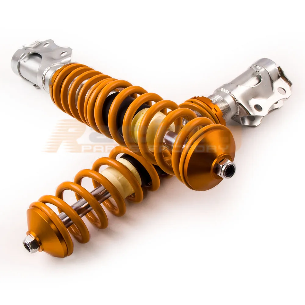 Снижение подвеска Coilover комплект для VW MK2/MK3 гольф и JETTA-оранжевый стойки 83-98 JETTA mk2