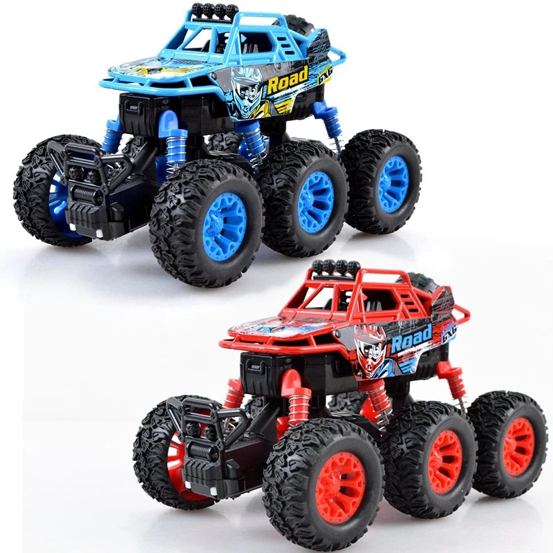 FBIL-Six Wheel Backswing скалолазание автомобиль игрушка четырехколесный диск сплав кросс-кантри скалолазание игрушка автомобиль