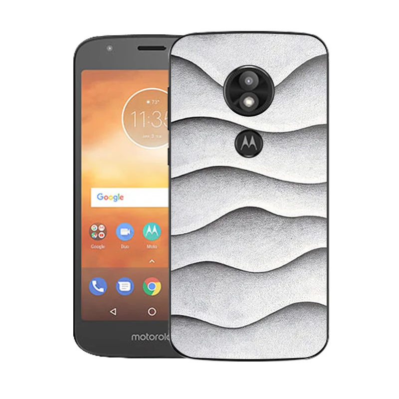 5 2 дюймовый чехол для Motorola E5 Play мягкий силиконовый MOTO E5Play прозрачный из ТПУ с