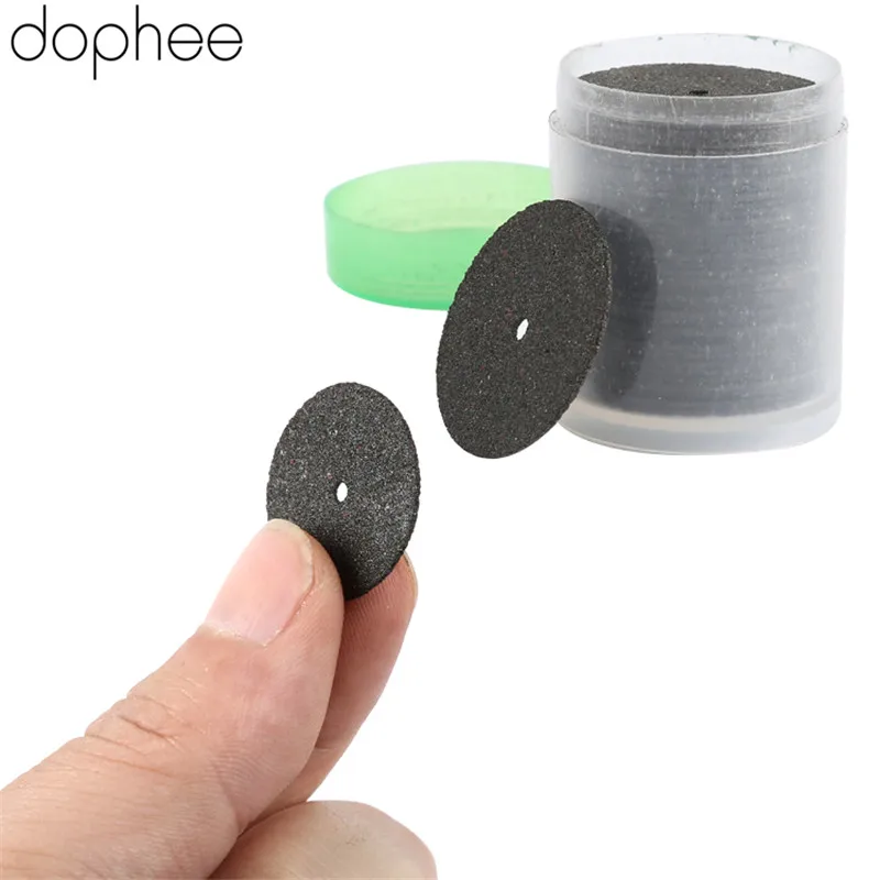 Dopee Высокое качество черный 36 дисков Dremel аксессуары отрезные колеса 24 мм усиленные для Dremel роторные инструменты для резки древесины
