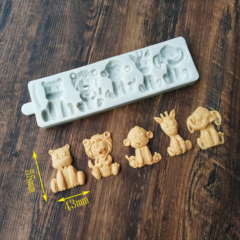 Новые Мультяшные аксессуары для изготовления шоколада DIY Gummy | Дом и сад