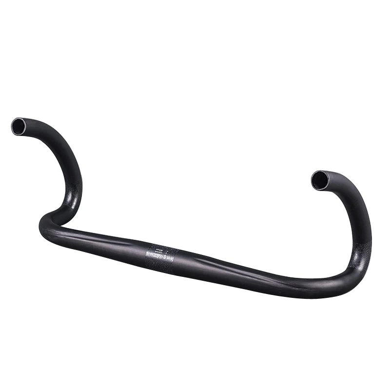 Матовый черный UD углеродное волокно руль для шоссейного велосипеда согнутый бар