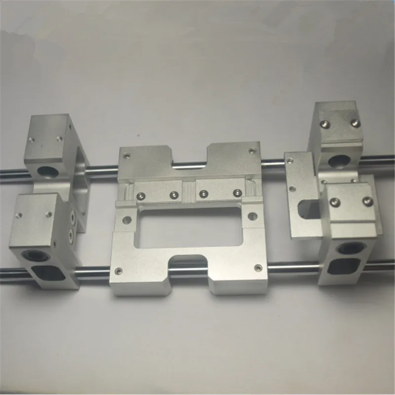 LM8UU/LM10UU алюминиевый Каретный набор с осями Y для макербот репликатора FlashForge CTC MBot3D