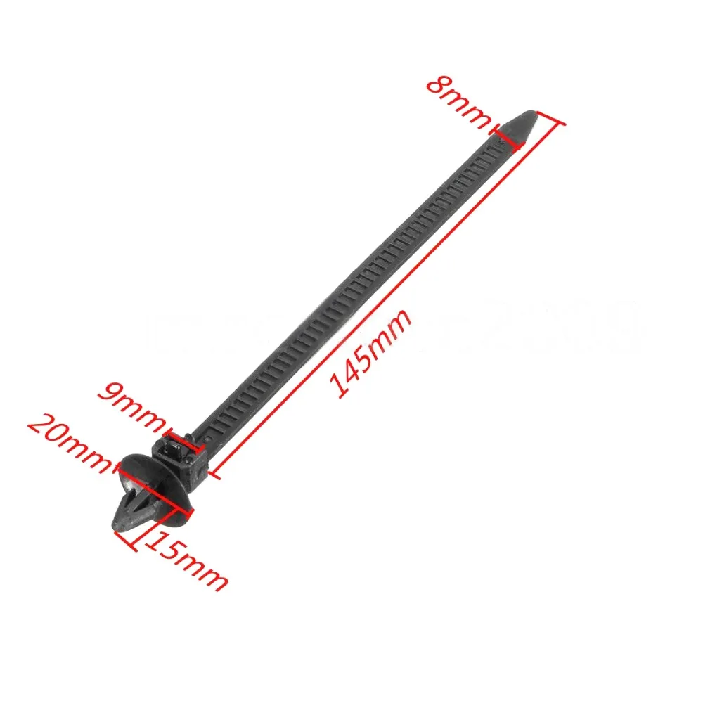 20 шт. с ремешками и пряжками зажимы для крепления к кабельные стяжки разъемные