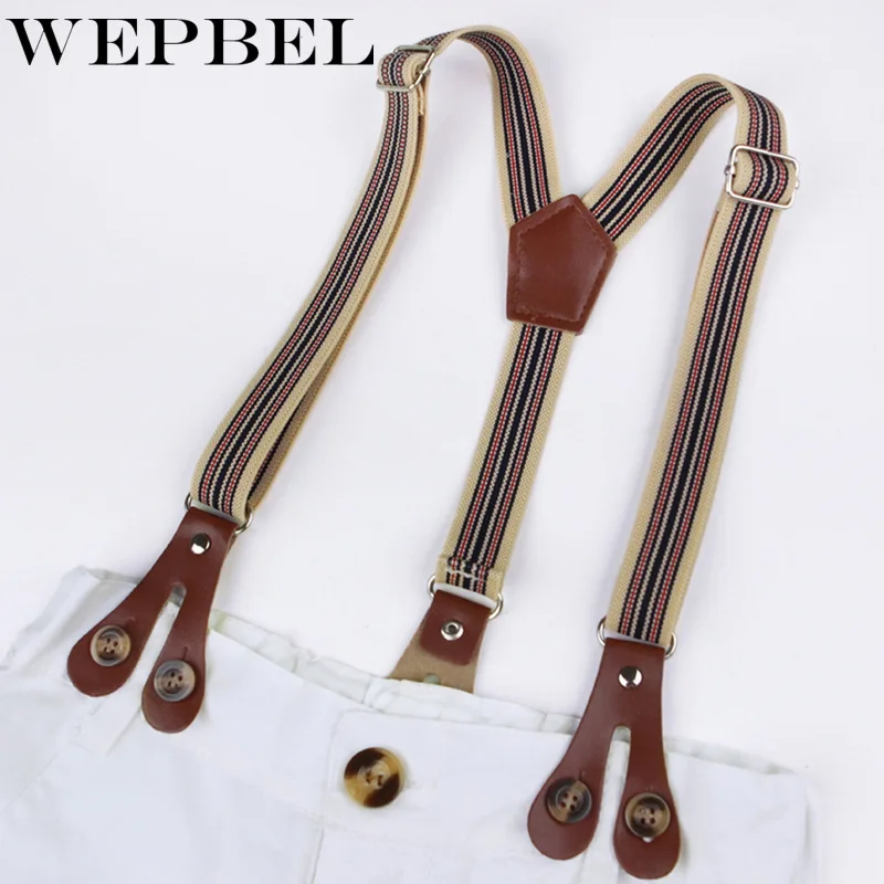 WEPBEL/комплекты летней одежды для детей модная футболка с буквенным принтом