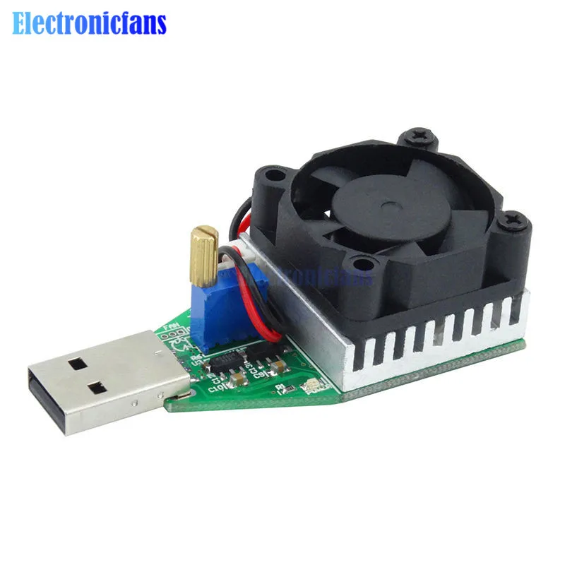 Электронный тестовый резистор 15 Вт USB интерфейс тестер емкости разряда