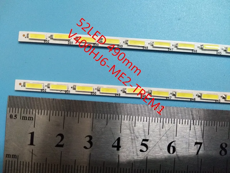 Светодиодная лента для подсветки 490 мм 52 светодиода Sharp Lenovo 40-дюймовый ТВ Φ 40E62 5 шт.