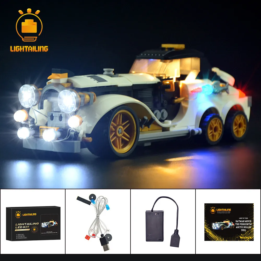 

LIGHTAILING Led Light Up Kit For 70911 The Penguin Arctic Roller Penguin