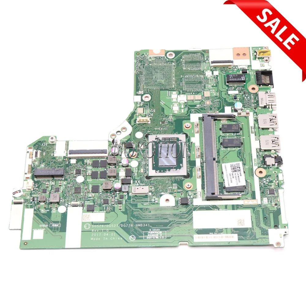 NOKOTION DG526 DG527 DG726 NMB341 NMB-341 основная плата для lenovo IdeaPad 320-15ABR материнская плата для ноутбука A10-9600P процессор полностью протестирован