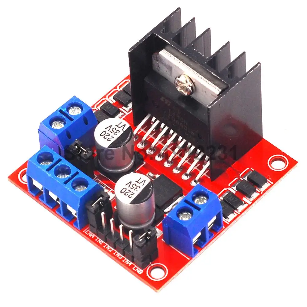 

10pcs L298N driver board module L298 stepper motor smart car robot breadboard peltier High Power