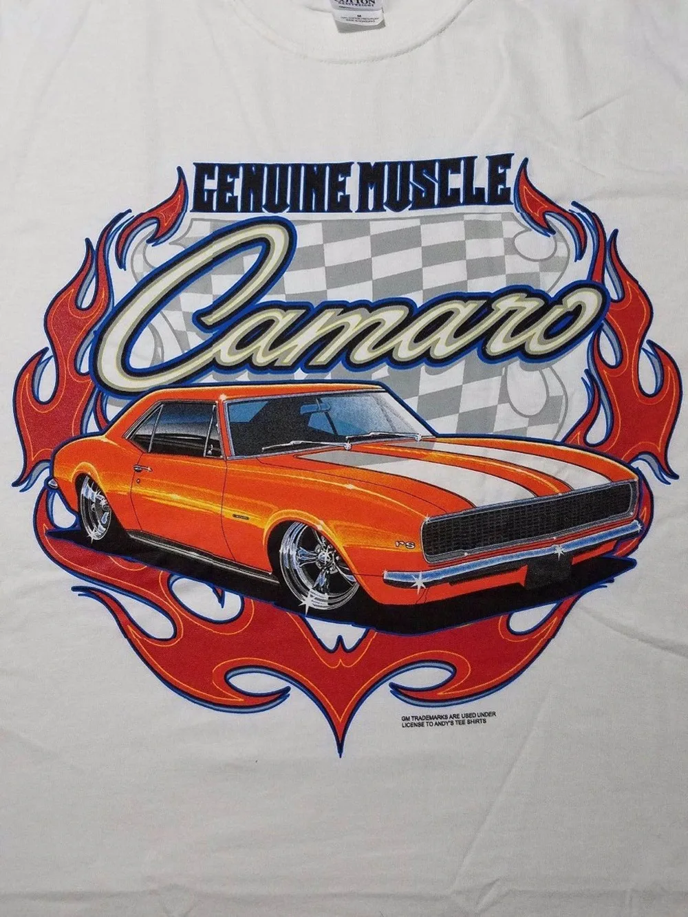 Летние 2019 хлопок для мужчин модные Camaro подлинный мышцы футболка с машинкой