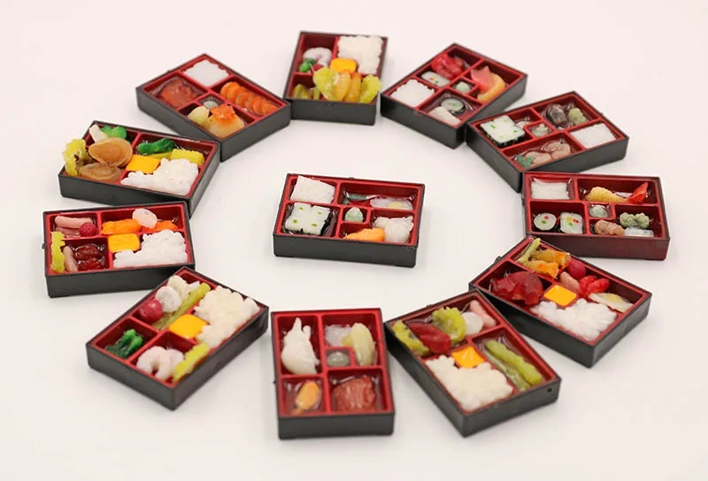 

Детская Миниатюрная игрушка для суши Shokugan, миниатюрная японская мебель для кукольного домика, 1 шт., 1:12