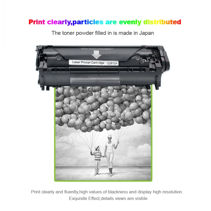 Картридж для принтера HP 2612/1010/1012/1015/1020/1022/3020/3050/3052/3055|toner cartridge|q2612a 12atoner cartridge q2612a |