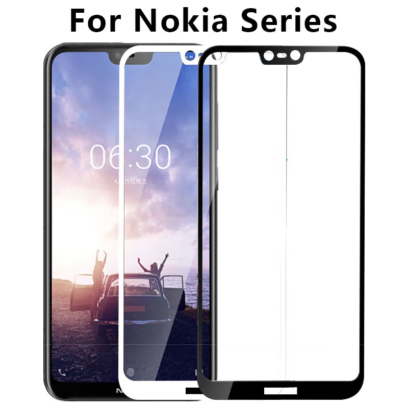 Защитное стекло для Nokia 2 1 3 5 6 Plus закаленное Защита экрана на Nokia2.1 Nokia3.1 Nokia5.1 plus