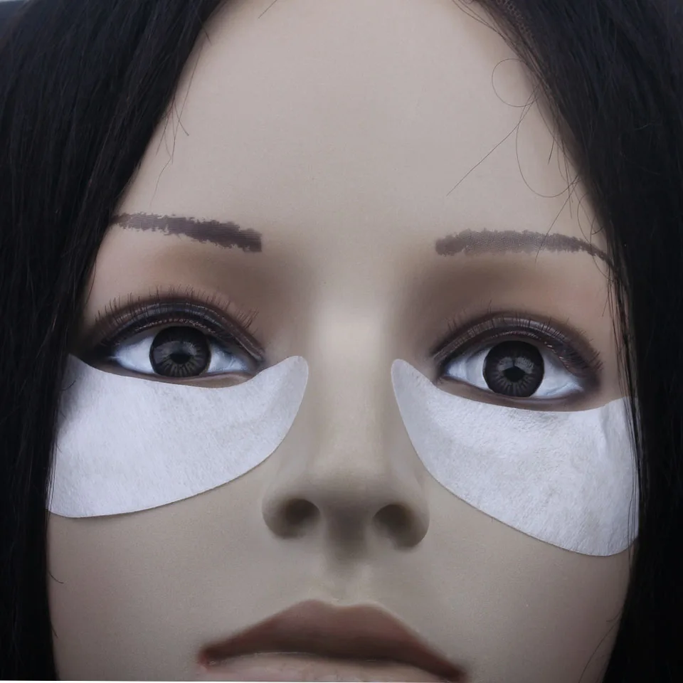 20/50/100 пар глаз колодки Патчи для наращивания ресниц Eye наклейки удлинения советы