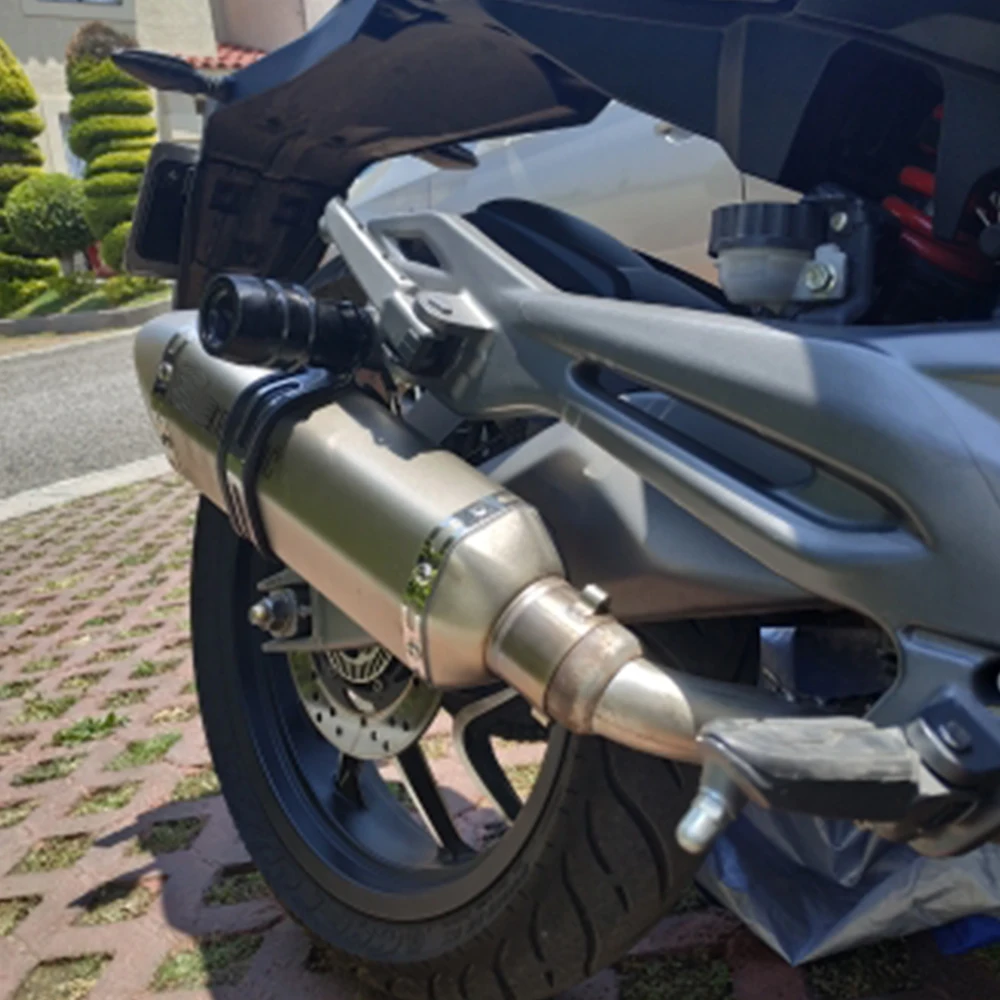 36-51 мм Универсальный мотоцикл Akrapovic выхлопная Модифицированная глушитель труба для Honda CBR 600 F2 F3 F4 F4i CBR900RR C700 S/X CB919