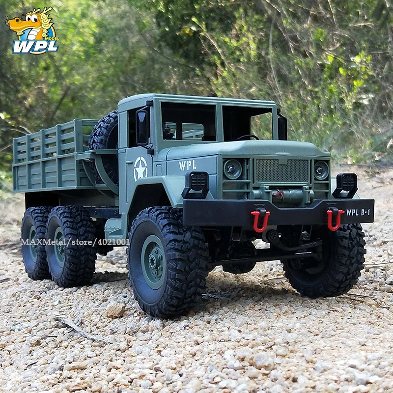 WPL B16 B-16 1:16 RC грузовик WPL RC Гусеничный автомобиль 6WD 2,4G мини внедорожный автомобиль с дистанционным управлением 15 км/ч Максимальная скорость мини RC монстр грузовик