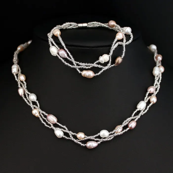 Женский комплект ювелирных изделий набор украшений из 100% натурального