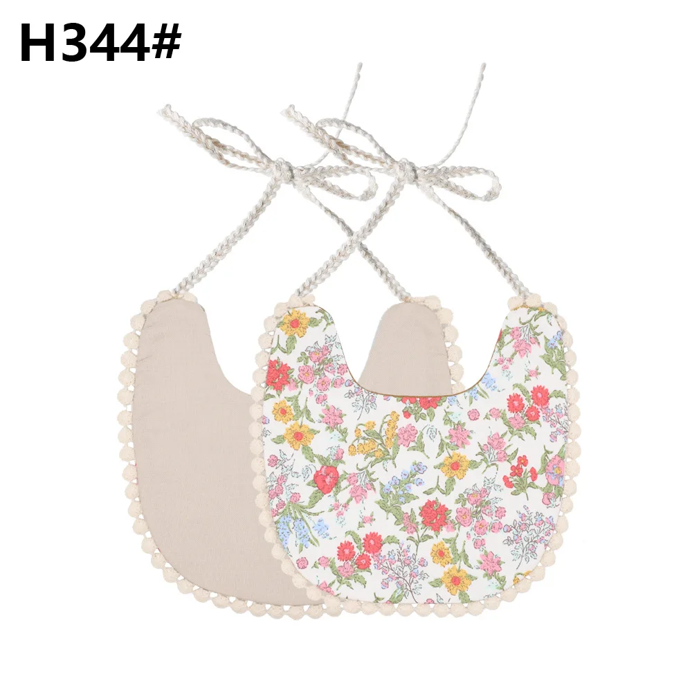 H344 Pudcoco, детские нагрудники для новорожденных мальчиков и девочек, водонепроницаемые Слюнявчики, передник для кормления, Babadore - Цвет: H344