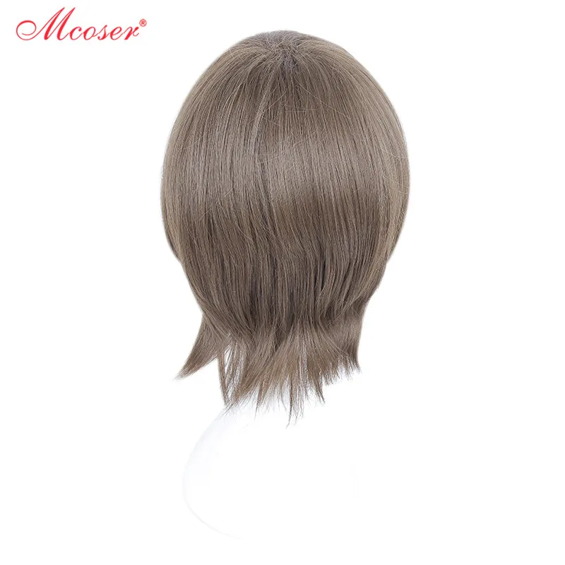 Mcoser 30 см 11.8" Mix Цвет химическое Высокое Температура волокна волос Стиль жаропрочных Косплей WIG-661D