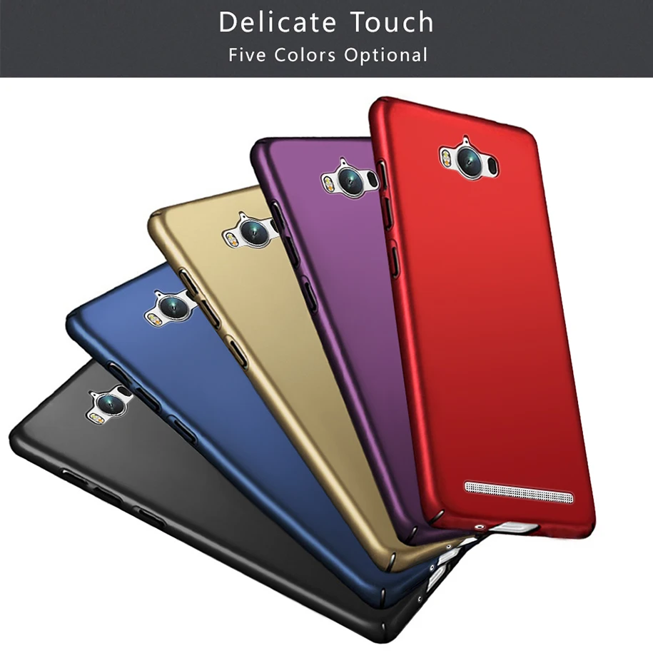 Чехлы для телефонов ASUS Zenfone MAX ZC550KL Роскошный Матовый Жесткий Пластиковый Чехол ZC
