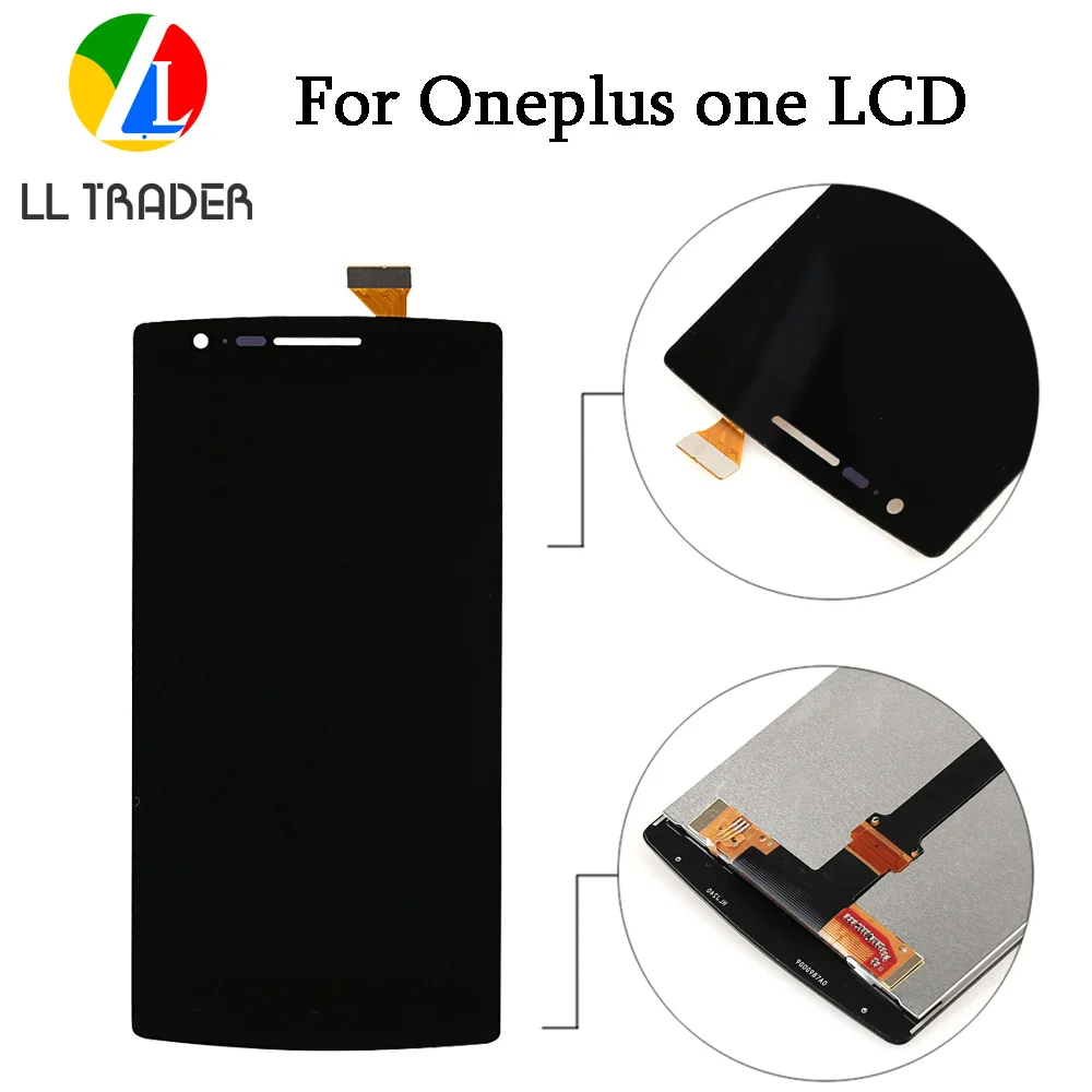 LL трейдер качество AAA для One Plus one ЖК-дисплей Дисплей Панель Oneplus one 1+ Экран запасная сенсорная сборка lcd дигитайзер+ Инструменты