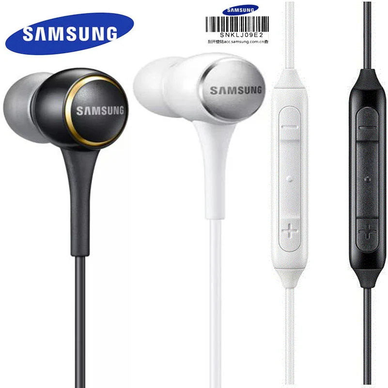 Оригинал SAMSUNG наушники EO IG935 In ear спортивные гарнитуры Музыка черный/белый стерео