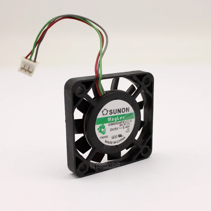 Вентилятор охлаждения Sunon GM0504PEV2 8 компьютер осевой вентилятор DC 5V 0 4 W 0.1A см 40*40*6 мм
