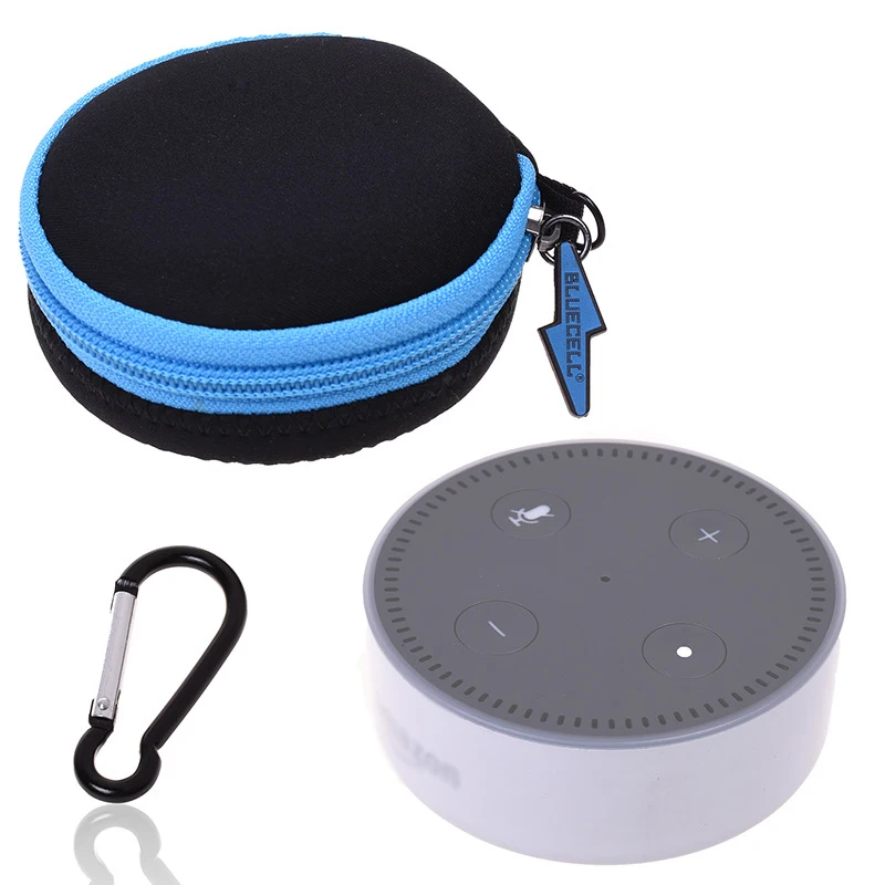 Переносной переноски Чехол для Amazon Echo точка Bluetooth Динамик мягкая сумка Спорт на