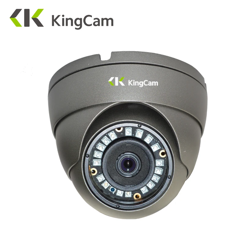 KingCam безопасности IP Камера sony IMX323 Сенсор Металл антивандальной лазерной