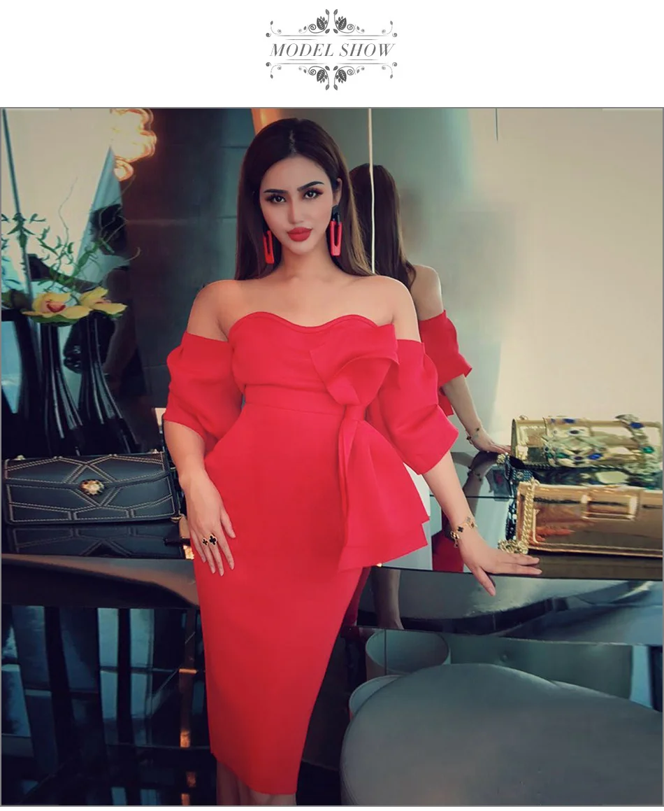 Tina beauty/Вечерние платья с большим бантом для женщин; Новинка года; платье без бретелек с коротким рукавом для выпускного вечера; белое платье для женщин; красное платье