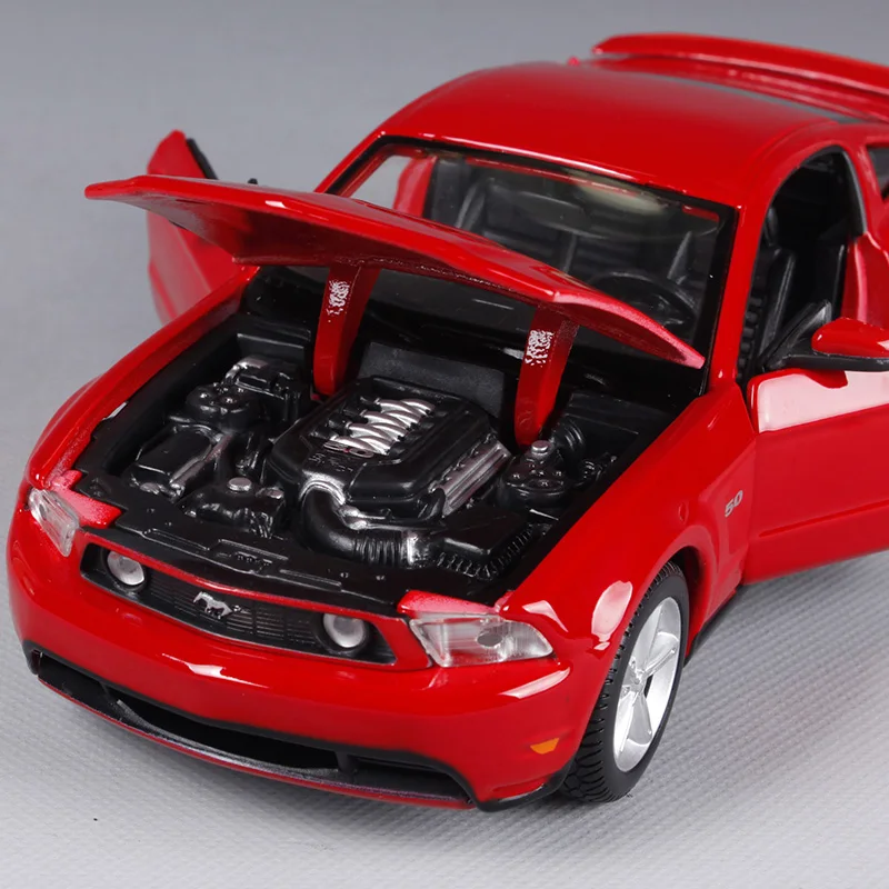 Maisto 1:24 2011 mustang GT red литье под давлением для ford модель автомобиля сбора